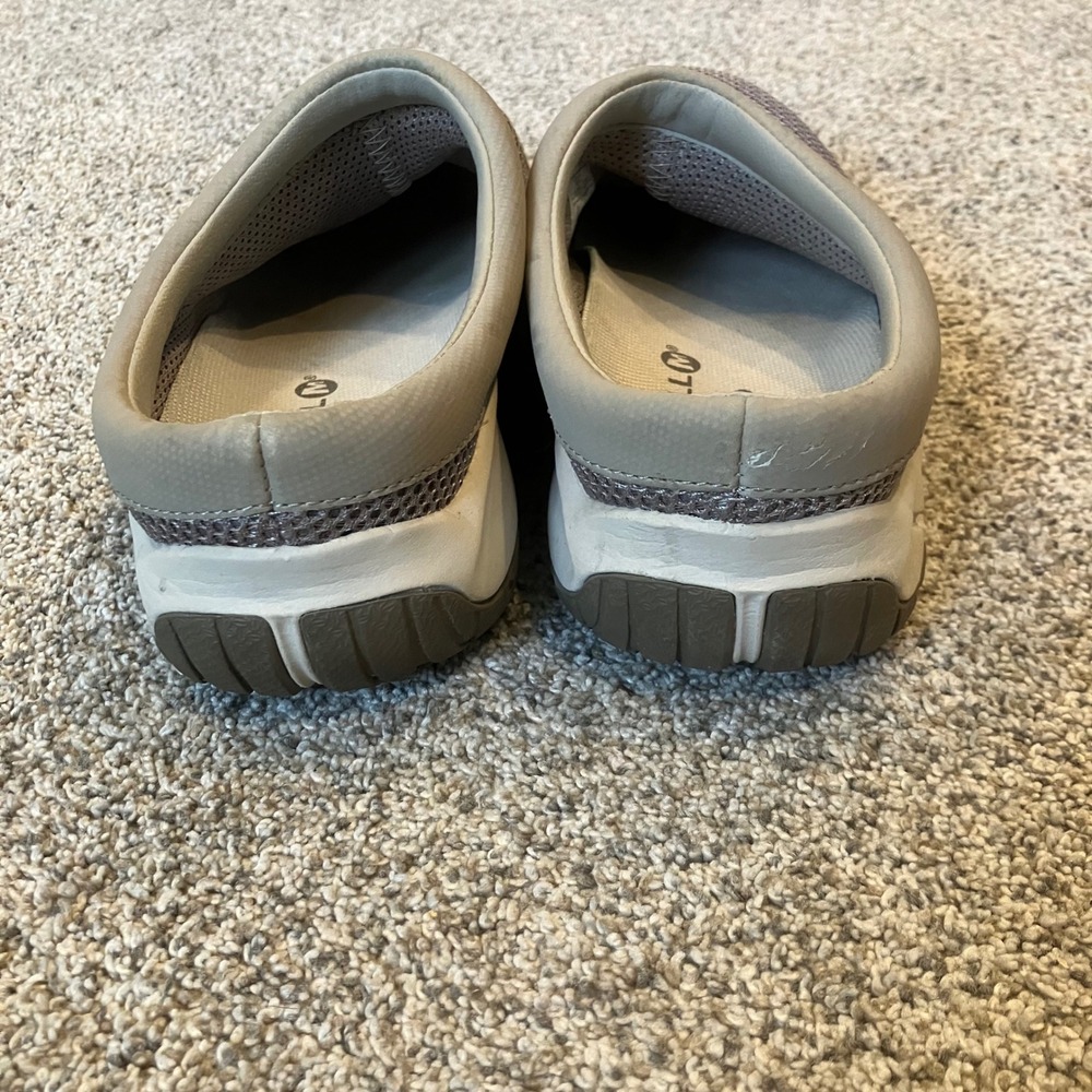 Merrell Encore Breeze 3 Womens 7.5 Mesh Slip On Clogs Mules Aluminium Taupe - Picture 3 of 8